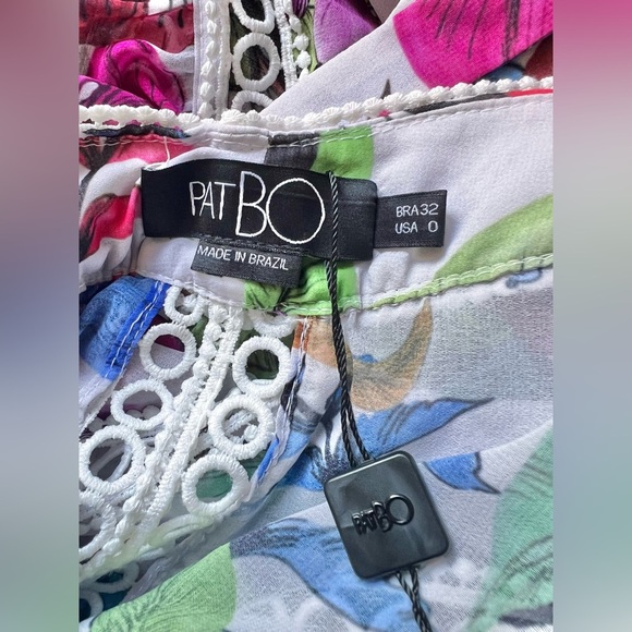 NWT PatBo Zamia Lace Trim Cut Out Maxi Dress Size 0/XS - Picture 6 of 8